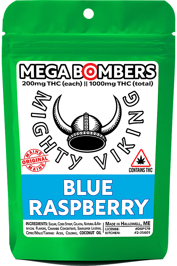 10 - MEGA Bombers - Blue Raspberry